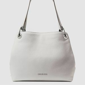 Michael Kors Raven Pebble Leather tote EUC cream